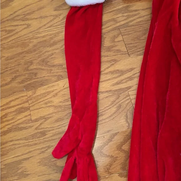 Ladies Mrs. Santa Claus Christmas outfit size M vintage - Picture 3 of 6